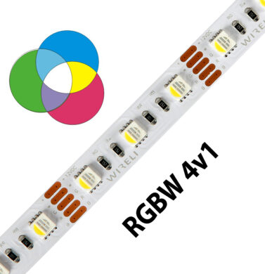 RGBW LED pásek 5050  60 WIRELI 19,2W 1,6A 12V  (W-teplá)  (99123)