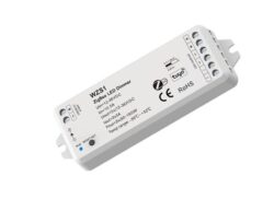 Přijímač Zigbee 12-36V 2x5A Single Color WZS1 - Pijma ZigBee pro ovldn Single Color LED psku WZS1.